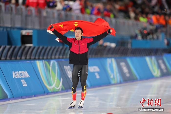 宁忠岩米兰冬奥会速度滑冰1500米夺金创奥运纪录