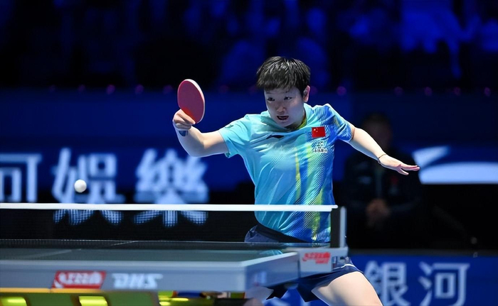 孙颖莎险胜埃及猛将晋级四强 国乒男队独苗迎强