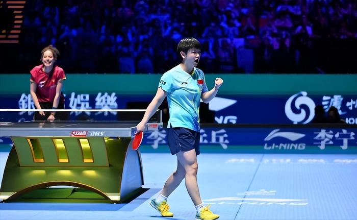 孙颖莎险胜埃及猛将晋级四强 国乒男队独苗迎强
