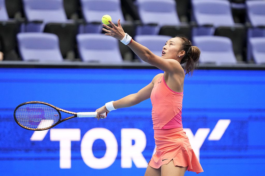 郑钦文晋级东京WTA500决赛，将对阵肯宁争夺冠军